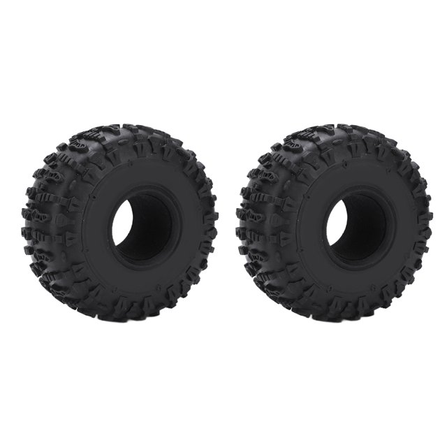RC Tires, Substitute Better Grip Stable Wear 2.2 Inch RC Rubber Tires for 2.2 Inch Wheels for Wraith RR10 1/10 RC for SCX10