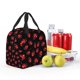 thumbnail image 5 of Easygdp Beautiful Red Ladybug Bolsa Térmica Premium - Tela Oxford Impermeable, Gran Capacidad, Bolsillo Frontal, Unisex para Trabajo, Escuela, Actividades al Aire Libre y Picnics, 5 of 8