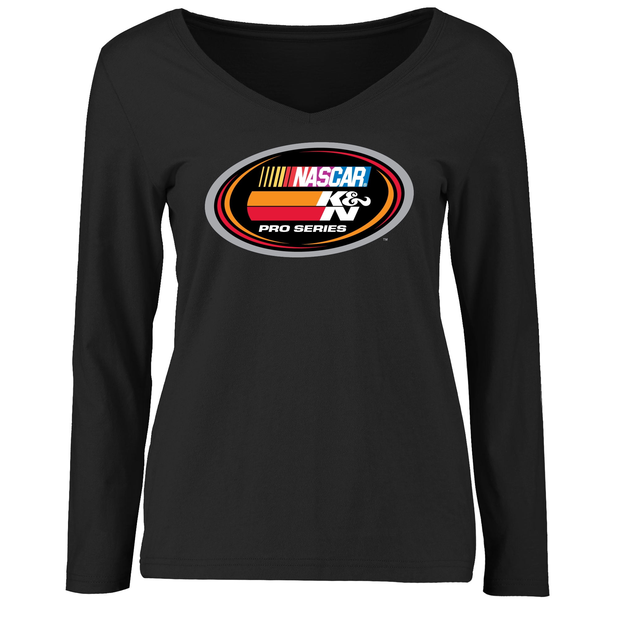NASCAR Women's K&N Pro Series Logo Long Sleeve TShirt Black