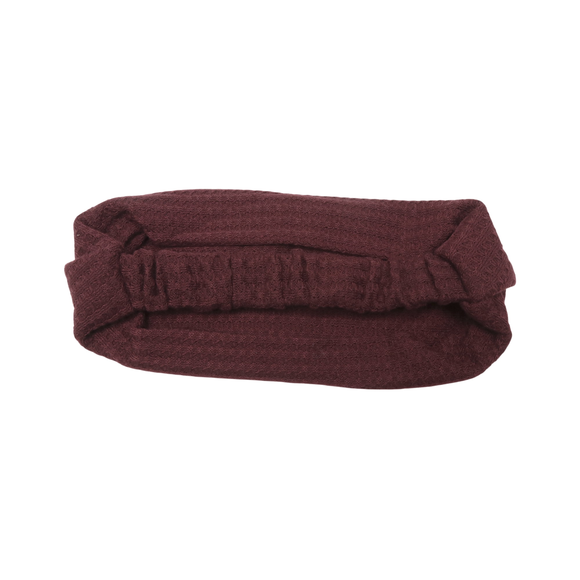 Unique Bargains Wide Five Petals Headband 1 Pc Dark Red