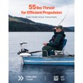 thumbnail image 2 of VEVOR 55lb 12V Thrust Electric Trolling Motor Saltwater Trolling Boat Engine 54" Shaft, 2 of 9
