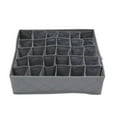 thumbnail image 1 of EIMELI 30 Slots Storage Box Wardrobe Organiser Drawer Socks Ties Underwear, 1 of 10