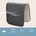 thumbnail image 4 of Waterproof Armrest Covers for Sofa Couch with 2 Big Side Pockets for Tv Remote Anti-Slip Durable Recliner Arm Protector Washable for Living Room (Dark, 4 of 4