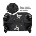 thumbnail image 2 of Gukieu Cartoon Rooster Print Suitcase Protective Cover, Elastic Zipper Buckle Suitcase Protective Cover, Suitable for Travel, Business Trip-Small, 2 of 7