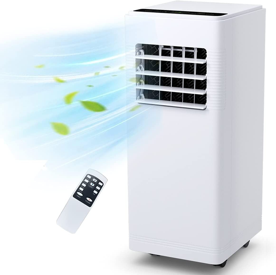Gymax Portable Air Conditioner Cooling Fan Dehumidifier 12,000BTU ASHRAE w/ Remote Control