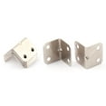 thumbnail image 1 of Unique Bargains 10 Pcs 25mmx25mmx32mm Attache d'Angle en Métal en Forme de L Support de Fixation, 1 of 3