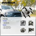 thumbnail image 3 of AutoShack Front Wheel Bearing Hub Assembly Repair Kit Left or Right Replacement for 2000-2008 Nissan Maxima 2002-2006 Nissan Altima 2002-2004 INFINITI I35 2000-2001 INFINITI I30 1-PC, 3 of 5