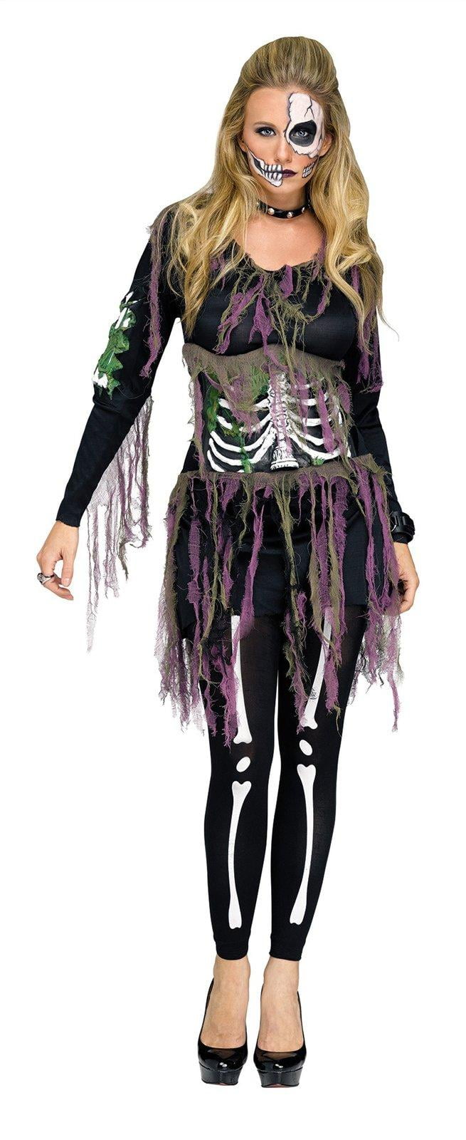 3D Skeleton Adult Costume - Walmart.com