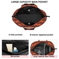 thumbnail image 3 of Halloween Swirled Pumpkins Pattern Travel Tote Bags for Women Carry On,Large Weekender Bags for Women Travel,Multi Functional Duffle Bag for Work,Shopping,Sports, 3 of 5