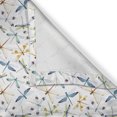 thumbnail image 6 of Ambesonne Colorful Valance & Curtain, Minimalist Dragonflies, 55"x45", Multicolor, 6 of 6