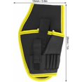 thumbnail image 2 of Bolsa para cinturón de taladro eléctrico, bolsa multifuncional para herramientas de electricista inalámbrica, bolsa para taladro portátil, 2 uds., 2 of 5