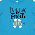 thumbnail image 4 of Inktastic Walk by Faith Quote Boys or Girls Toddler T-Shirt, 4 of 5