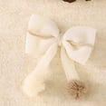 thumbnail image 3 of FAIWAD Girls Mock Neck Tops Long Sleeve Fleece Shirts with Bow Soft Warm School Daily Clothes, 3 of 9