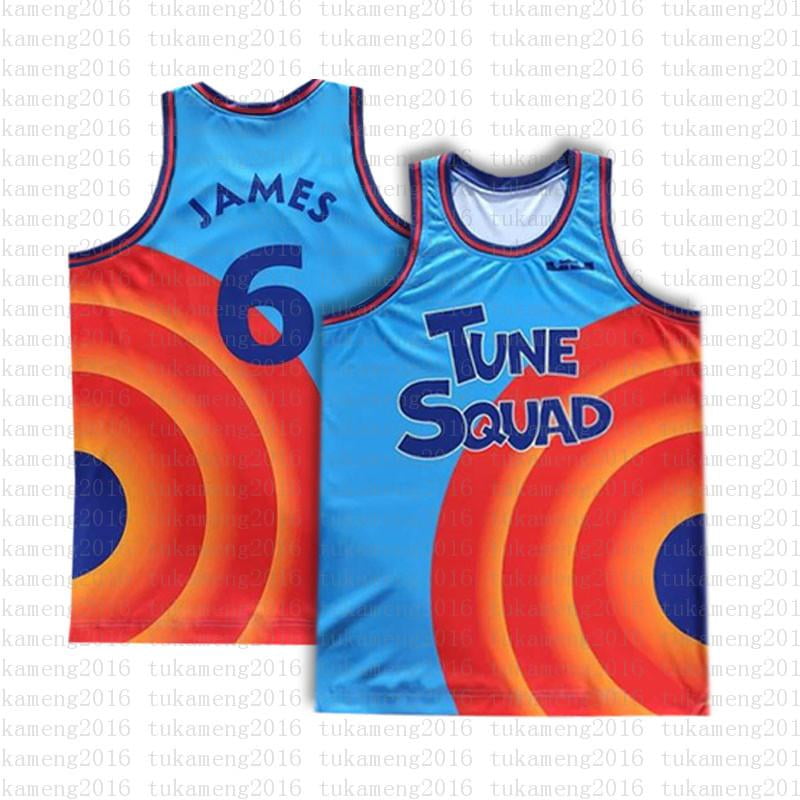 unbranded, Shirts, Lebron James Tune Squad Basketball Jersey 6 Mens Xl  Costume Tank