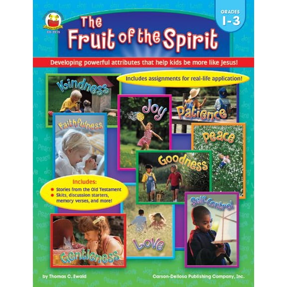 Pre-Owned The Fruit of the Spirit, Grades 1-3: Developing Powerful Attributes That Help Kids Be More Like Jesus! Paperback