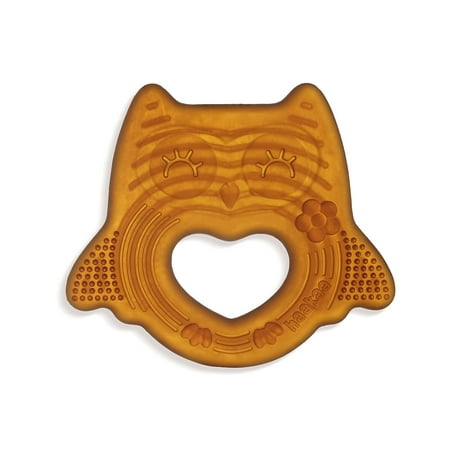 UPC: 9421903711007 | haakaa Silicone Owl Teether Food-Grade Smiling Teething Toy for Infants Soft Chew Toys for Babies BPA Free Toy for 3 Months+