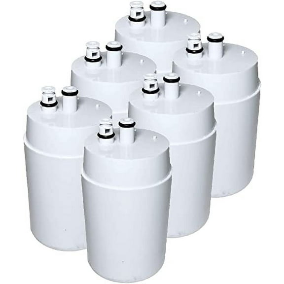 Nispira Water Filter Replacement For Brita Basic Complete Faucet Filtration Systems 36311 36312 FR-200 FF-100 | Removes Chlorine, Lead, Odor, Color | 100 Gallon | Pack of 6