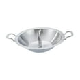 thumbnail image 3 of Olla caliente de acero inoxidable de ambos lados para shabu con asa, olla caliente de acero inoxidable, olla para sopa de dos para fiestas de 34 cm, 3 of 8