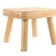 thumbnail image 2 of Taburete de madera para cambiar zapatos, taburete para el hogar, taburete pequeño de madera, taburete de madera con escalones, 2 of 8