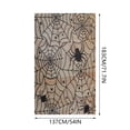 thumbnail image 2 of Cififendec Halloween Spiderweb Lace Tablecloth, 71.7"×54", Polyester Spider Web Mesh Table Cover for Horror Themed Dinner Spooky Party Dining Table Decor, 2 of 8