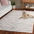 thumbnail image 3 of SAFAVIEH Ebony Liana Geometric Area Rug, Gray/Ivory, 8' x 10', 3 of 8