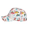 thumbnail image 3 of Xecao Dinosaur for Baseball Cap: Unisex, crafted from classic polyester twill fabric, featuring a soft unconstructed design, 3 of 5