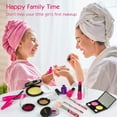 thumbnail image 6 of Pretend Makeup for Kids Cosmetic Toys Kit for Girls Toddlers Makeup Play Set for Kids with Cosmetics Bag Princess Play Game Christmas Birthday Gifts Toys for Little Girls (Not Real Makeup), 6 of 9