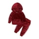 jovati Bambin Bébé Jinsirong Tissus Manteau Pantalon 2pcs/set Enfants Pull pour les Garçons Filles – image 2 sur 9
