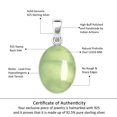 thumbnail image 6 of Natural Prehnite Pendant 925 Sterling Silver Handmade Jewelry, 6 of 8