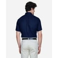 thumbnail image 3 of CORE365 88194 Men's Optimum Short Sleeve Twill Dress Shirt-Classic Navy-M, 3 of 5