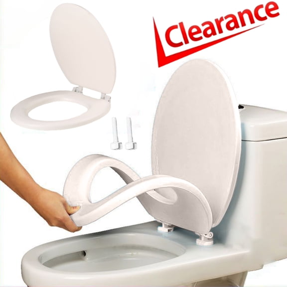 Bxaolu Toilet Seat Durables Round Toilet Seat Soft Comfort With Quick Release And Quick Attach Plastic Toilet Seat With Soft Close Never Loosen Easy Install And Clean