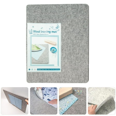 PBPBOX Quilting Ironing Pad Grey Wool Felt 1Pack
