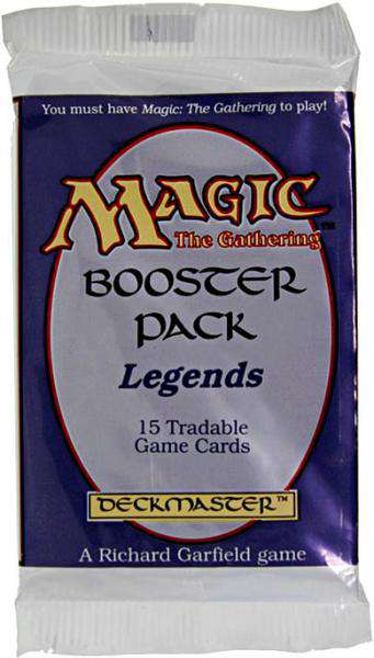 MtG Trading Card Game Legends Booster Pack (15 Cards)