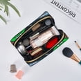 thumbnail image 6 of Saiise Mario Print Makeup Bag PU Leather Travel Makeup Bag Organizer Makeup Pouch, Portable Cosmetic Bags for Women,Cute Make Up Bag for Travel Size Toiletries Accessories Brushes, 6 of 7