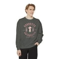 thumbnail image 3 of Coquette Aesthetic Unisex Garment-Dyed Sweatshirt, 3 of 4