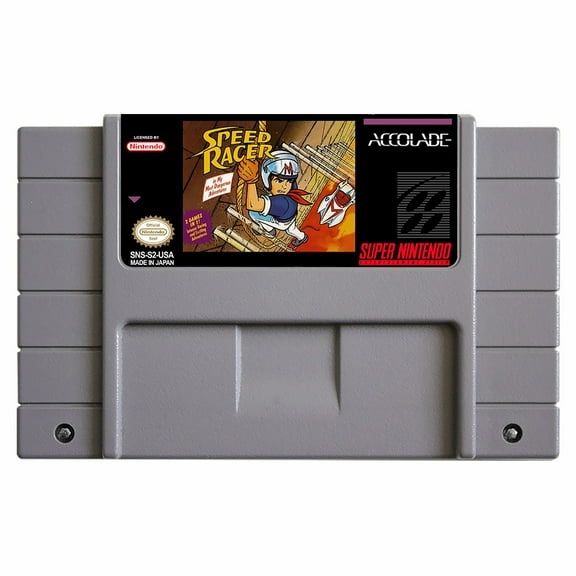 SNES Games Cartridge Speed Racer