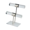 thumbnail image 1 of Organizador de joyas Strade Fareast Limited expositor de 2 niveles con barra en T, 1 of 8