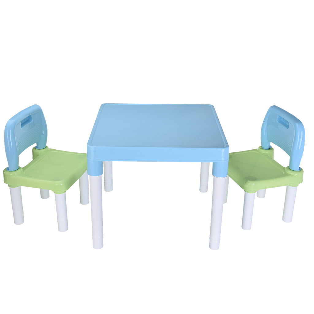 childrens table and 2 chairs