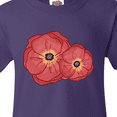 thumbnail image 4 of Inktastic Red Poppy Flowers Youth T-Shirt, 4 of 5