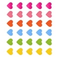 thumbnail image 3 of 120 pegatinas magnéticas de 3 cm para pizarra con forma de corazón para nevera, ideales para premios de juegos infantiles (rojo, naranja, amarillo, verde, azul y rosa)., 3 of 7