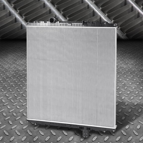 Nuvision for 08-15 Peterbilt 385 387 389 388 367 365 W900 2-Row Aluminum Core Radiator