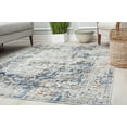 thumbnail image 4 of Rugs America Preston PS20A Blue Sailing Transitional Vintage Gray Area Rug, 2'6" x 8', 4 of 5