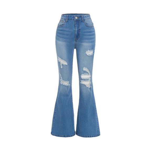JLMSPLWG Petite Wide Leg Jeans Pull on Jeans Lined Jeans Extra Wide Yoga Pants Cargo Pants for Girls Best Trouser Jeans Gifts for 8 Year Old Girl, Blue 10-11 Years