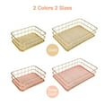 thumbnail image 4 of Desk Organizer Wire Baskets Metal Mesh Drawer File Storage Organizer for Business Commercial Shop Office, 4 of 8