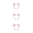 thumbnail image 1 of Diadema con orejas de gato Qarigey Rosa, 1 of 6