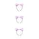 thumbnail image 1 of Diadema con orejas de gato Qarigey Rosa, 1 of 6