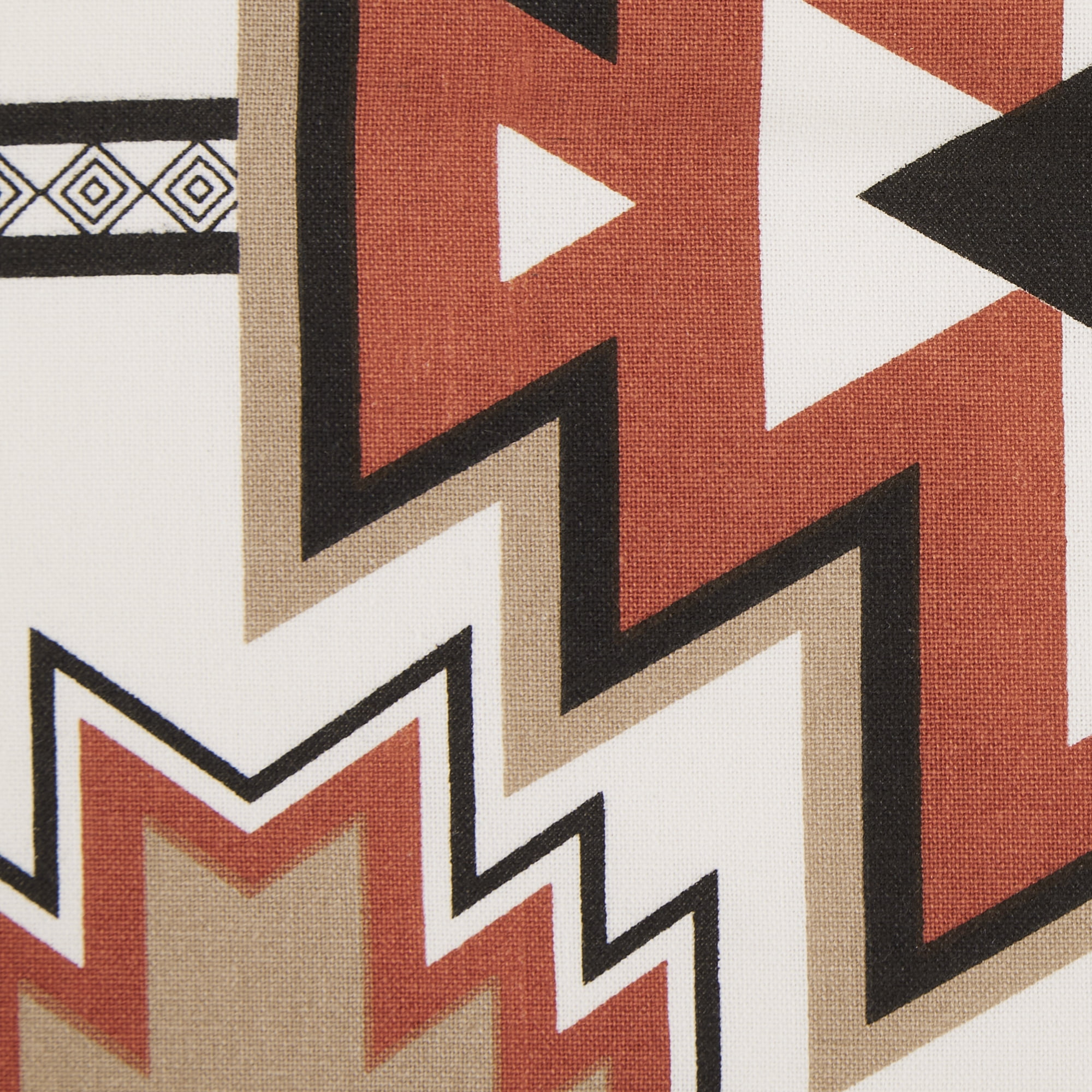 Design Imports Set of 4 Aztec Print Pillow Covers 18x18 - 20155315
