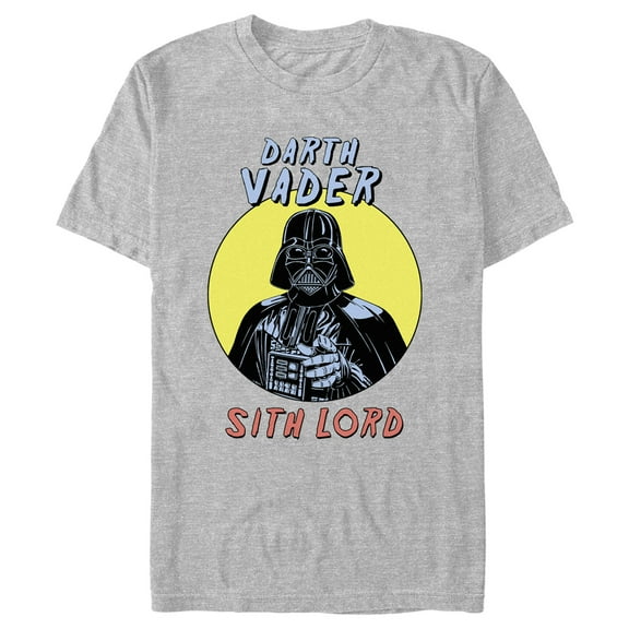 Men's Star Wars: A New Hope 90s Darth Vader  Graphic Tee Athletic Heather 2X Large