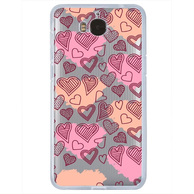 Funda para Huawei Y5P InstaCase Love Collection Corazones con Manchas