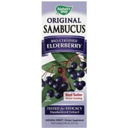 Nature's Way Original Sambucus Natural Syrup Dietary Supplement, 8 fl oz, (Pack of 12)